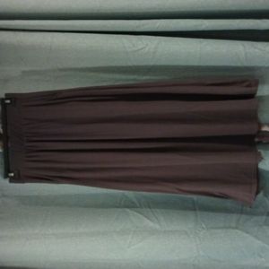 White Mark Grey Maxi Skirt size S